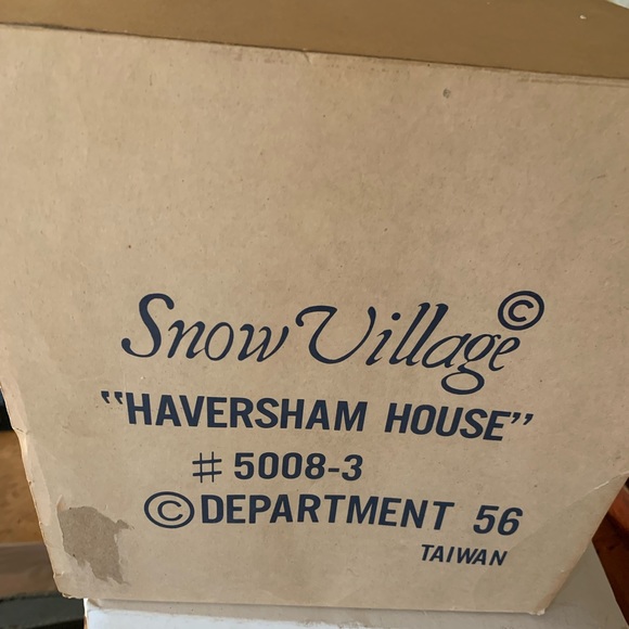 Snow Village - Haversham House (In original box) - Picture 3 of 4